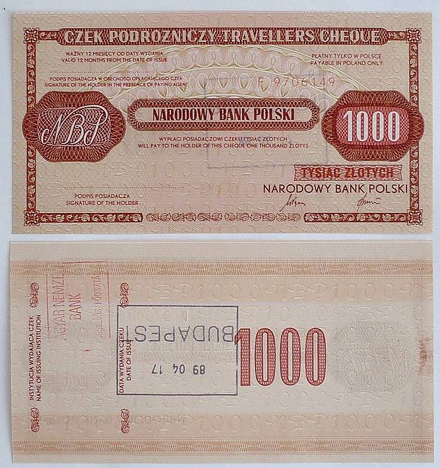 Traveller's Cheque - Wikipedia