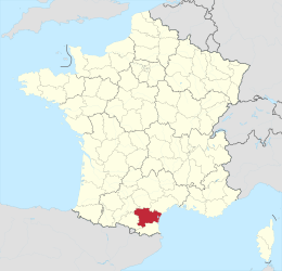 Aude – Localizzazione