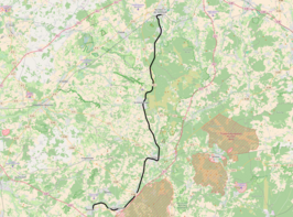 Spoorlijn Walsrode - Buchholz op de kaart