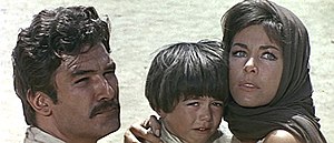 Daniel Martin, Nino del Arco and Marianne Koch in "A Fistful of Dollars" (1964).jpg
