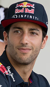 Daniel Ricciardo (pictured in 2015) took his maiden career victory and the first for an Australian since Mark Webber in 2012. Daniel Ricciardo 2015 Malaysia.jpg