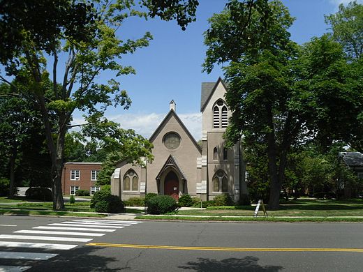 Kerk van Darien in de Amerikaanse staat Connecticut