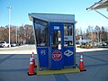 On the plus side, they had an original toll booth on display between the parking lot near the gas station and the main building.