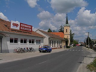 Dolný Štál Village in Trnava, Slovakia