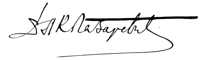 Signature de