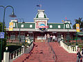 The main entrance at Dreamworld.