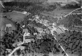 Neschwil 1923. Luftbild von Walter Mittelholzer