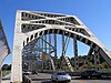 A view of the Easton–Phillipsburg Toll Bridge on Route 22 that connects Easton (Pennsylvania)