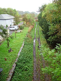 Edrom railway station Disused railway station in Edrom, Scottish Borders