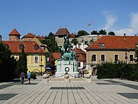 Eger, the capital of the county