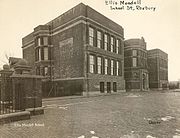 Ellis Mendell School, Jamaica Plain, Boston, Massachusetts, 1902.