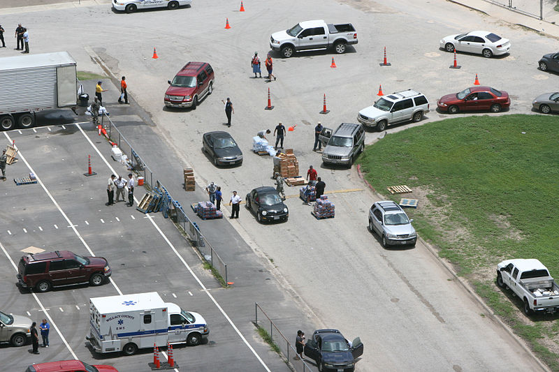 File:FEMA - 37276 - Aerial of distribution center in Texas.jpg