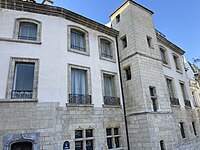 Pouillon’s mansion on the Île de la Cité, Paris. 1958