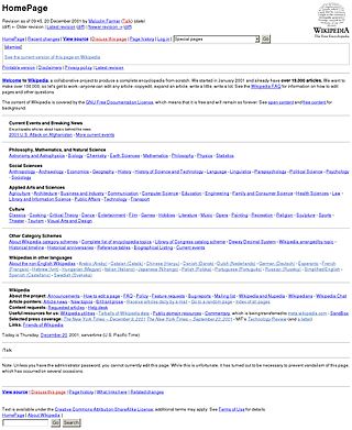 <span class="mw-page-title-main">History of Wikipedia</span>