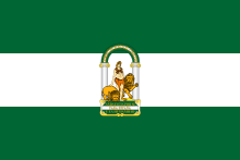 Description de l'image Flag of Andalucía.svg.