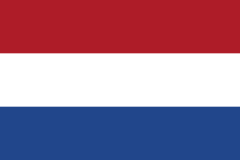 Later flag of the Dutch East Indies (now Indonesia), after Dutch East India Company was dissolved