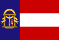 Státní vlajka Georgie (1902–1906) Poměr stran: 11:16