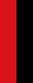 Flag red black 2x5.svg