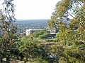 View of the central area of the Flinders University main campus.