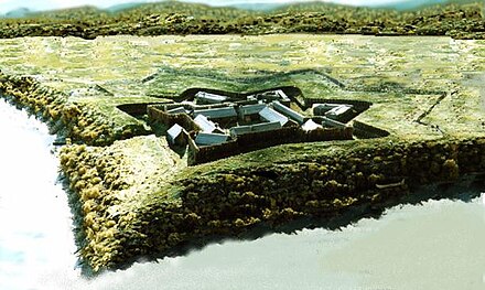 Model of Fort Duquesne