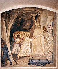 November "Christ in Limbo", Painting by Fra Angelico,1441-1442. November