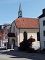 Freie Kirche Uster von der Apothekerstr. / 2018