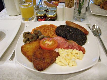 A typical "Full English"