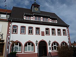 Facade of the old town hall