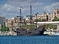 Galeón Andalucía en Málaga, 2022-09-14.