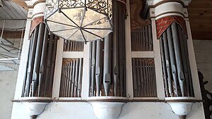Gamla orgel i Finströms kyrka, 20 juli 2019, 2.jpg