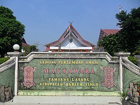 Mantawara Hall in Tamiang Layang