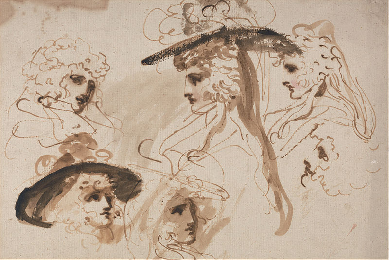 File:George Romney - Studies for the Head of a Lady (Studies of a Woman's Head) - Google Art Project.jpg