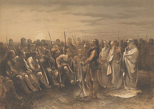 A Germanic assembly, by Charles Rochussen