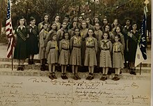 San Juan, Puerto Rico Girl Scouts Troop No. 54, (Year 1945) Girls Scout Troop -54, San Juan, Puerto Rico.jpg