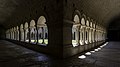 View of the Romanesque cloister