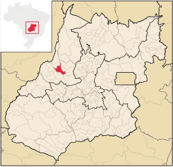 Localização de Matrinchã em Goiás