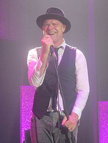 Downie performing in 2013