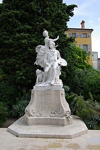Monument à Jean-Honoré Fragonard (1907), Grasse.