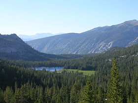 Grassy Lake (middleground), Cascade Valley (background)