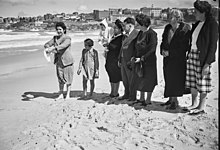 Greek christening party, Bondi Beach, Sydney, September 1946.jpg