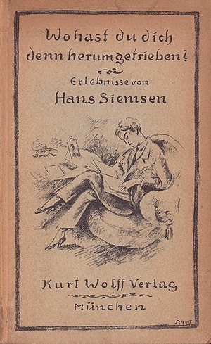 Hans Siemsen: Leben, Literarisches Wirken, Werke (Auswahl)