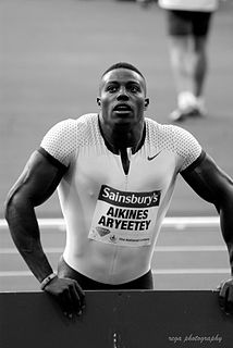 Harry Aikines-Aryeetey British sprinter