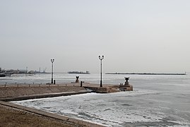 Kronstadt en hiver.
