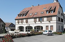Ang Town Hall sa Heimsbrunn