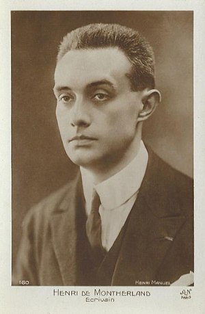 de Montherlant c. 1925