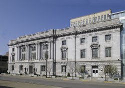 Историческа съдебна палата, Федерална сграда и Съдебна палата на САЩ, Уилинг, Западна Вирджиния LCCN2010718822.tif