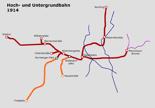 <span class="mw-page-title-main">Nürnberger Platz (Berlin U-Bahn)</span> Station of the Berlin U-Bahn