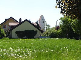 Deutsch: Holzkirchen Boarisch: Hoizkircha