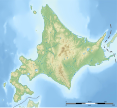 オロフレ峠の位置（北海道内）