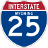 Indicatore dell'Interstate 25